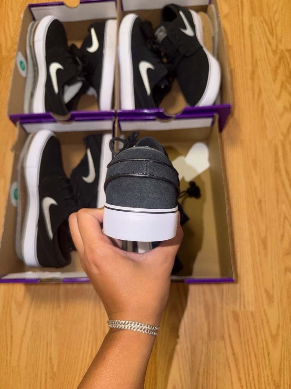 Nike SB Zoom Stefan Janoski OG Black White FD6757-001‼️SHIP FAST‼️SIZE AVAILABLE - Picture 4 of 8